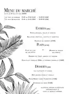 La Carte - Le Transition - Restaurant Bistronomique Nantes - meilleur resto NANTES