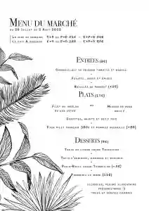 La Carte - Le Transition - Restaurant Bistronomique Nantes - restaurant NANTES