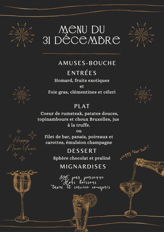 Carte des fetes - Le Transition - Restaurant Bistronomique Nantes - bien manger NANTES